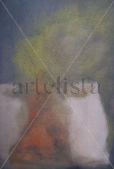 Macetero blanco Oil Canvas Others