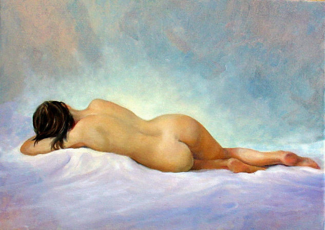 Ensoñación Oil Canvas Figure Painting