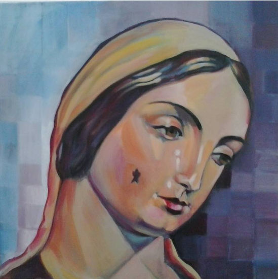 MADRE Acrylic Canvas Portrait