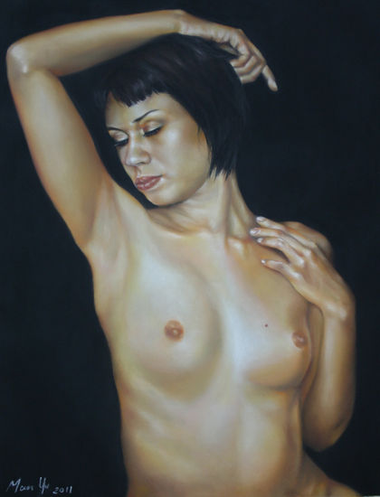 El embeleso Pastel Paper Nude Paintings