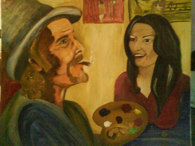 recuerdos lejanos Óleo Lienzo Retrato