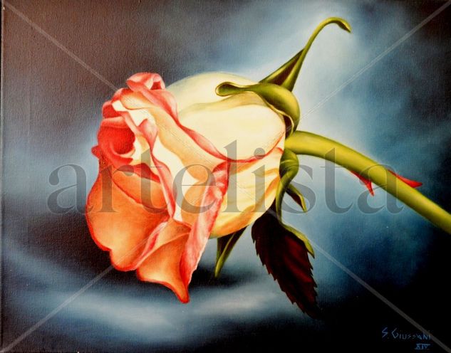 Primavera Oil Canvas Floral Painting