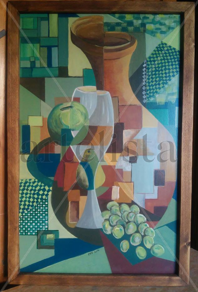 BODEGÓN EN VERDE