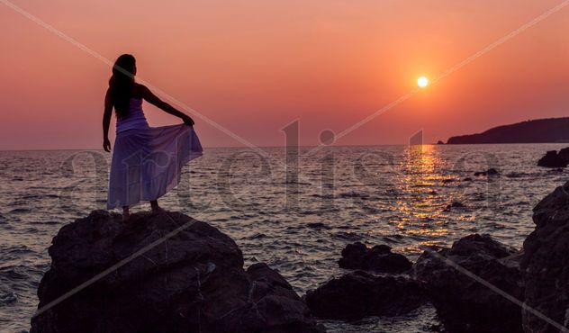 atardecer en italia
