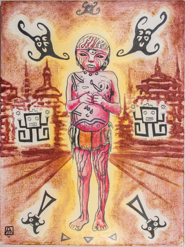 El visitante ancestral (viajes interdimensionales)