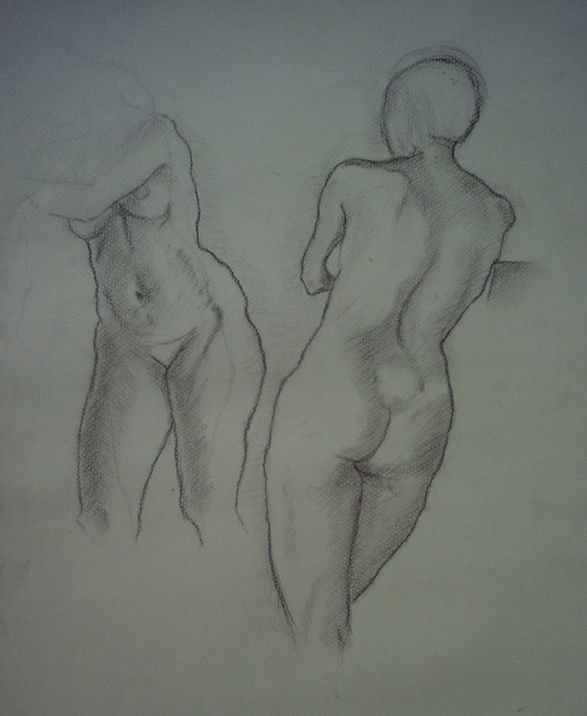 Desnudos Femeninos Frente y Espalda