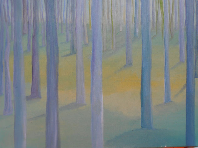 bosque encantado Oil Canvas Landscaping