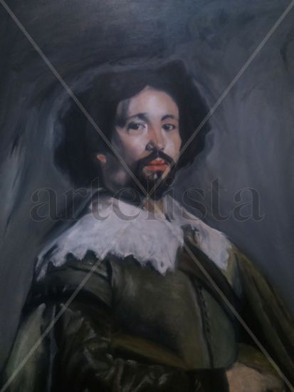 copia juan de pareja Oil Canvas Portrait