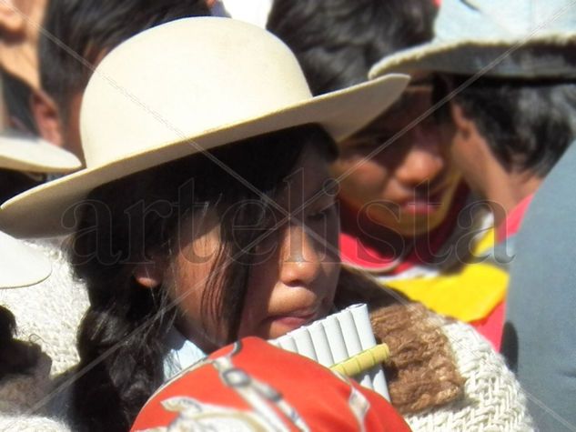 NIÑA DE SAN ANTONIO DE LOS COBRES Retrato Color (Digital)