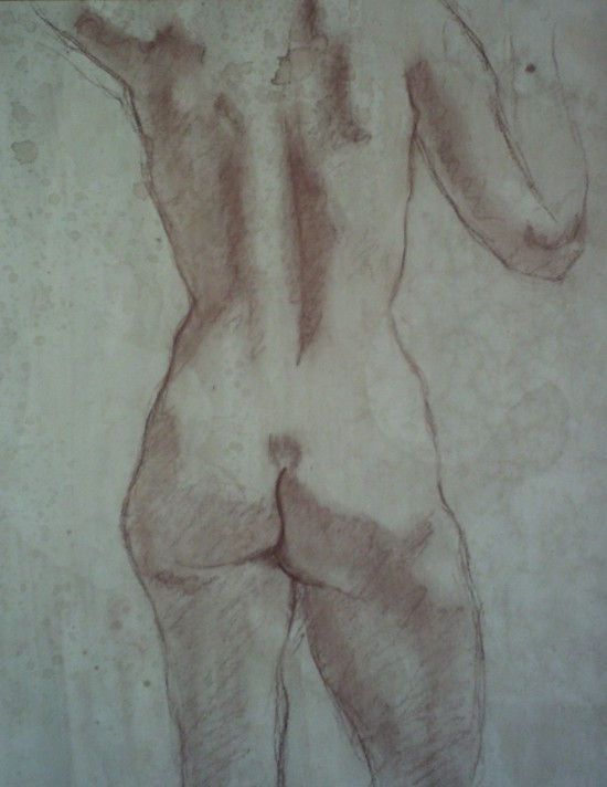 Desnudo Femenino de Pie