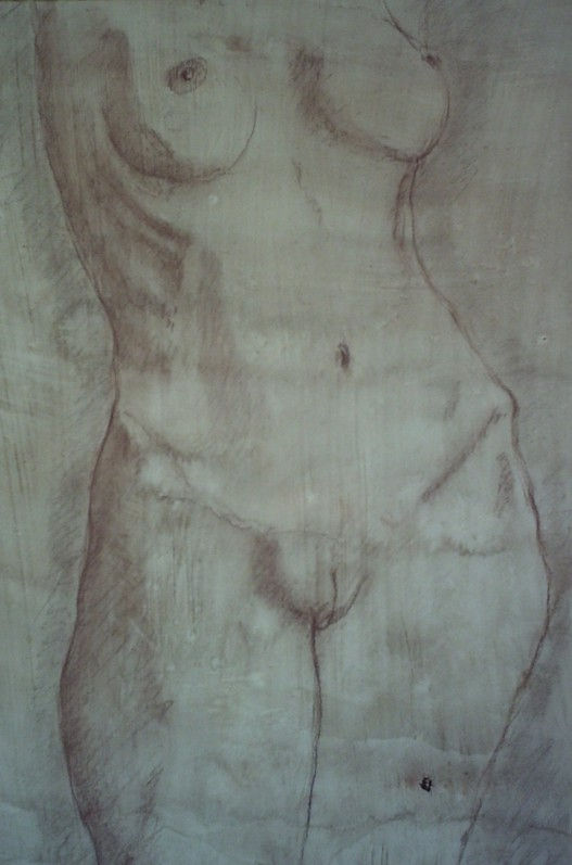 Desnudo Femenino de Pie
