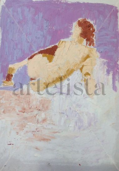 Desnudo Oil Paper Nude Paintings