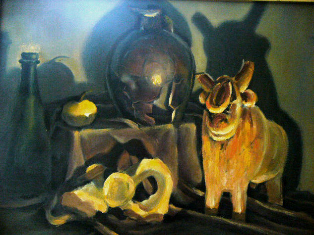 Bodegon1 Oil Canvas Still Life Paintings