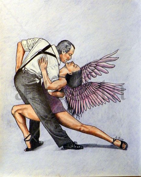Bailando con un ángel