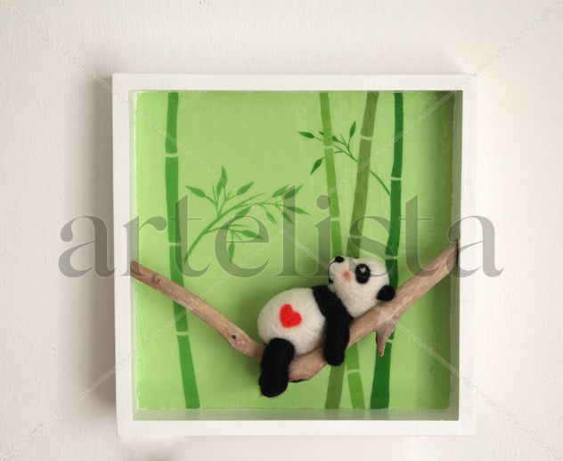Cuidado! Panda descansando.