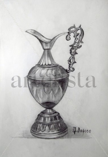 Jarra ornamental/Xarra ornamental/Ornamental pitcher Pencil