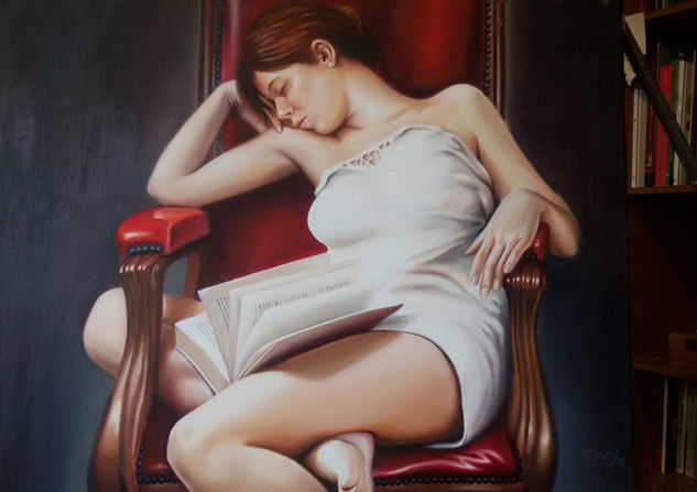 SIESTA Oil Canvas Figure Painting