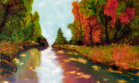 Paisaje colorista.