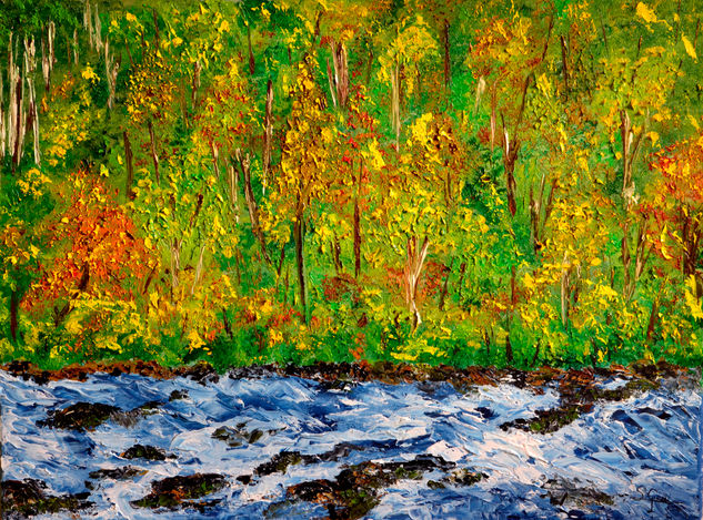 Rio Ason nº3 Oil Canvas Landscaping