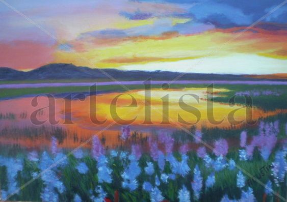 serie paisaje A31 Oil Panel Landscaping