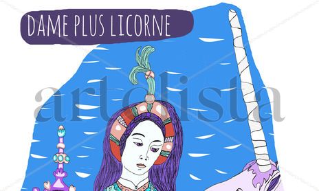 Licorne by Eva Mirror