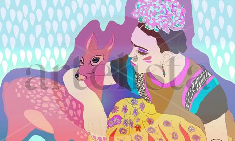 Frida Kahlo by Eva Mirror