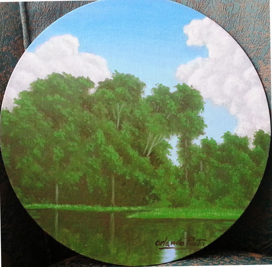 LAGUNA LLANERA Oil Canvas Landscaping