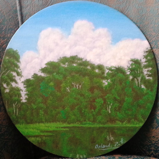 LAGUNA LLANERA Oil Canvas Landscaping