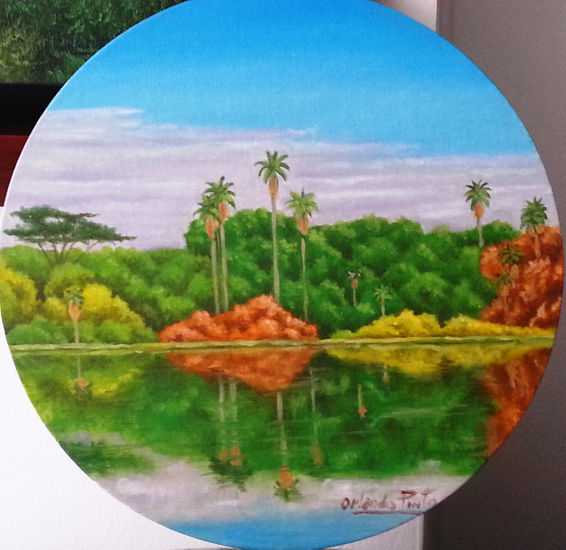 MORICHAL LLANERO Oil Canvas Landscaping