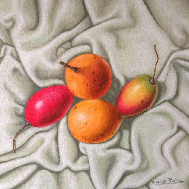 FRUTAS SOBRE PLIEGUES