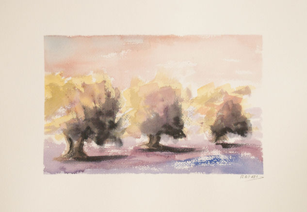 Olivos Watercolour Paper Landscaping