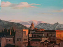 Alhambra al atardecer