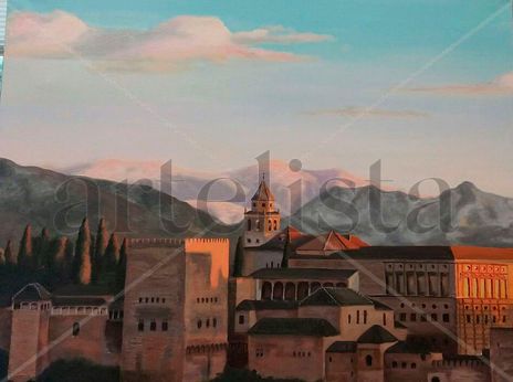 Alhambra al atardecer