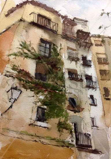 Cuenca IV Watercolour Paper Landscaping