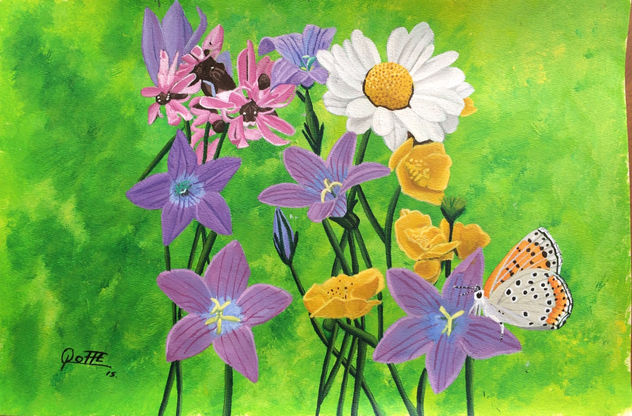 BORBOLETA III WILD FLOWERS