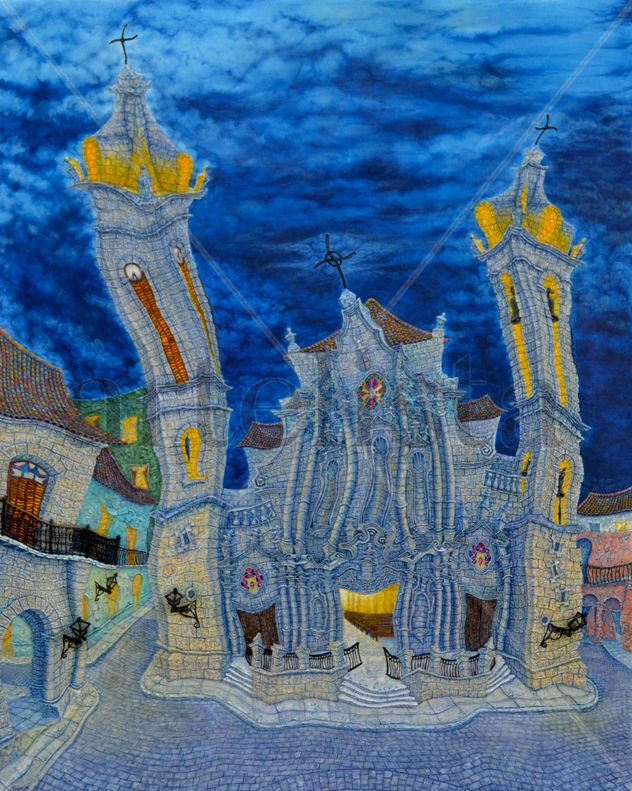 Catedral de la Habana No. 2 (nocturna)