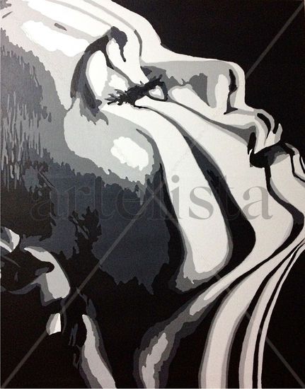 Sombras Acrylic Canvas Figure Painting