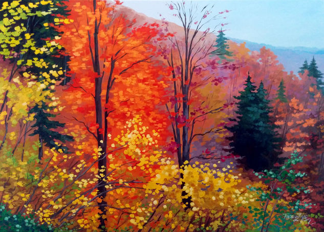 Colors Oil Canvas Landscaping