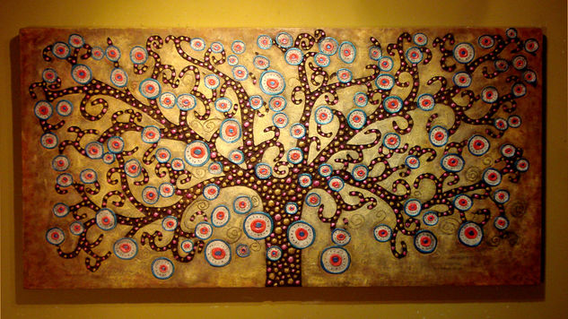 ÁRBOL DE LA VIDA Mixta Abstracta