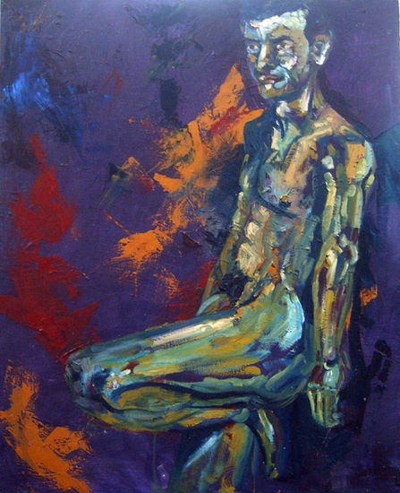 Esperando Oil Canvas Nude Paintings