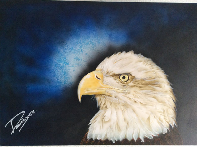 Águila eagle Acrylic Canvas Animals