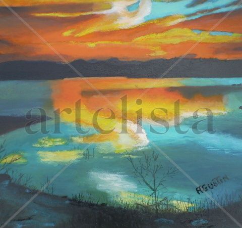 serie paisaje A32 Oil Panel Landscaping