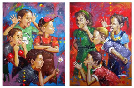 Entre caras y...