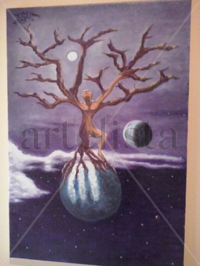 Metamorfosis en el universo Oil Canvas Others