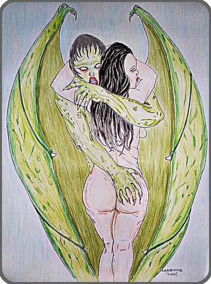 Abrazo del vampiro.