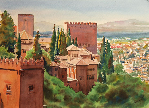 Alhambra Watercolour Paper Landscaping