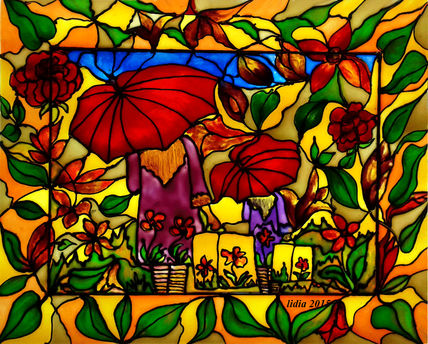 Caminando-pintura...