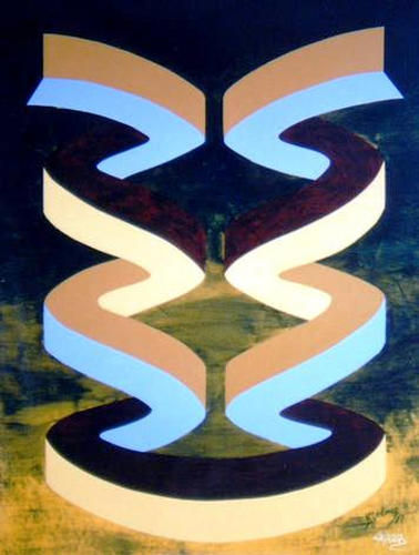 LA DOBLE ESPIRAL Acrylic Canvas Others