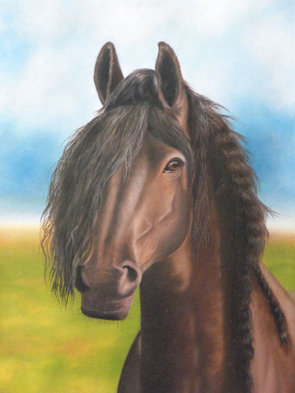 FRISON Oil Canvas Animals