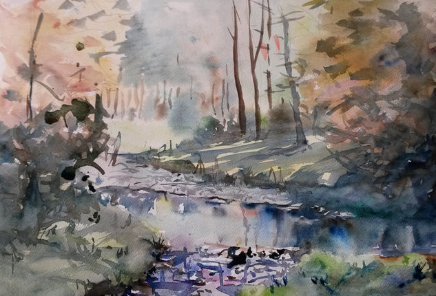 otoño Watercolour Paper Landscaping